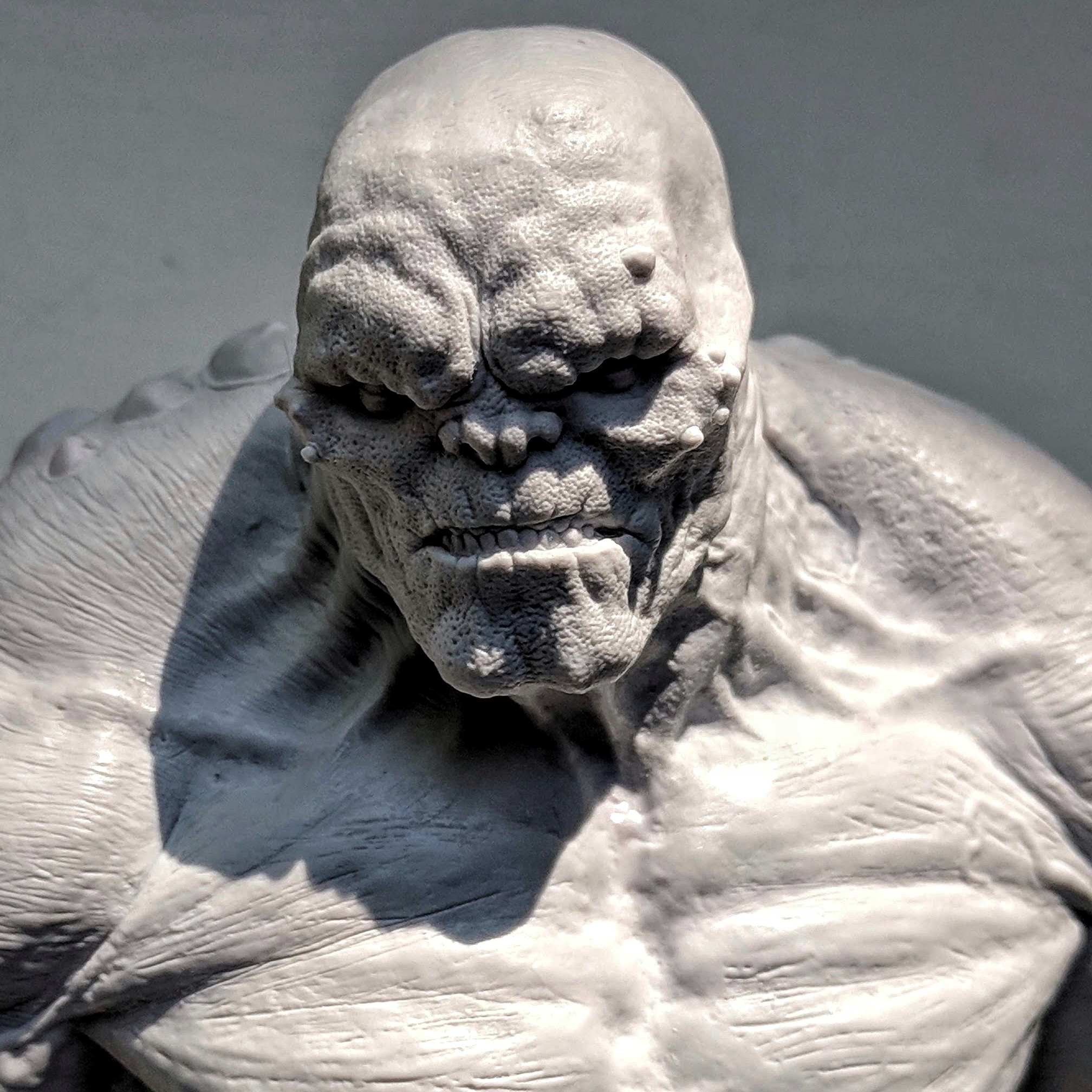 Doomsday Figurine (Batman v Superman) - My, Doomsday, Batman v superman, Creation, Friday tag is mine, Sculpture, Plasticine, Dc comics, DCEU, Longpost