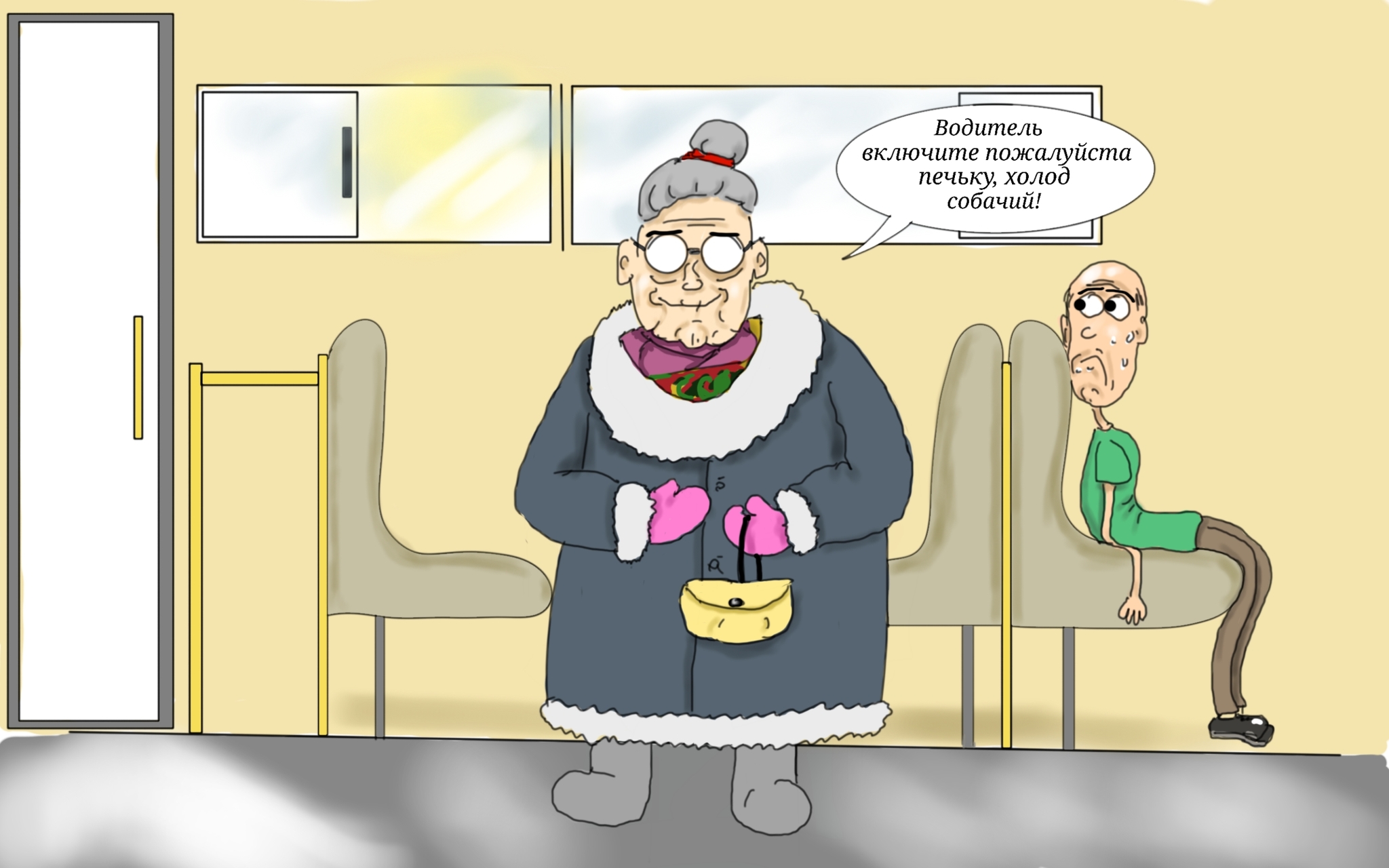 100-year-old patient beats coronavirus - My, Humor, news, Comics, Author's comic, Coronavirus, Better at home, Longpost