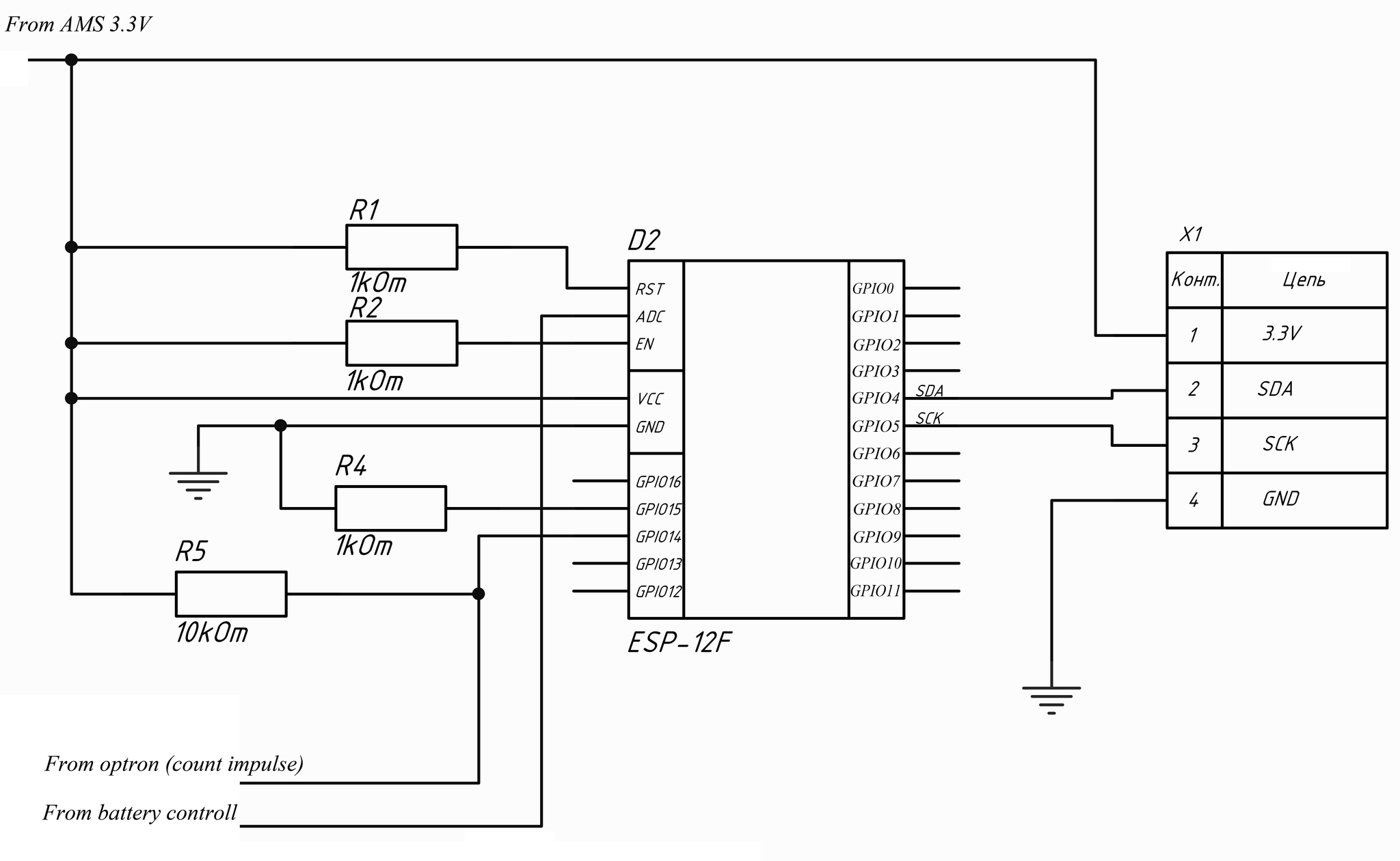 Dosimeter on ESP8266 - My, Arduino, Esp8266, Radiation, Dosimeter, Longpost