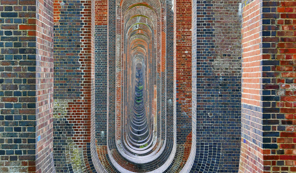 Golchtalbrucke - the world's largest brick viaduct - Bridge, The photo, Interesting, Longpost