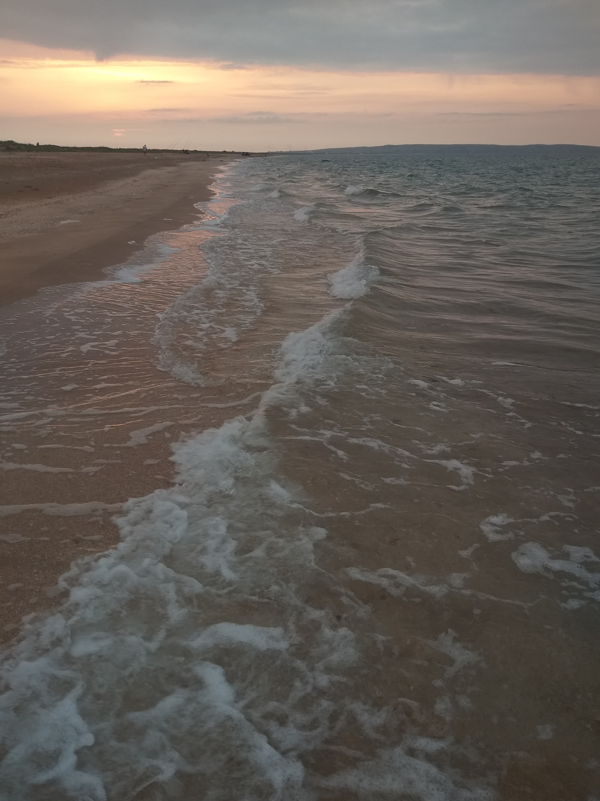 No meaning, just a little sea - Mobile photography, Azov sea, Longpost