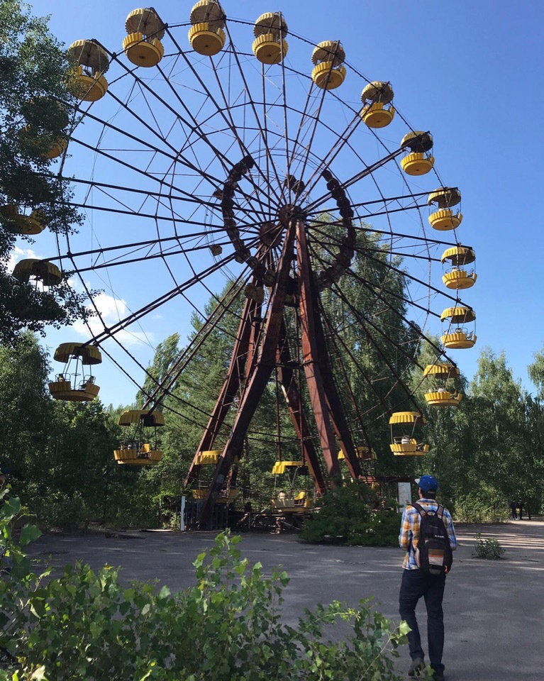 Amusement park in Pripyat - My, Abandoned, Chernobyl, Stalker, Pripyat, Attraction, Zuo, Longpost