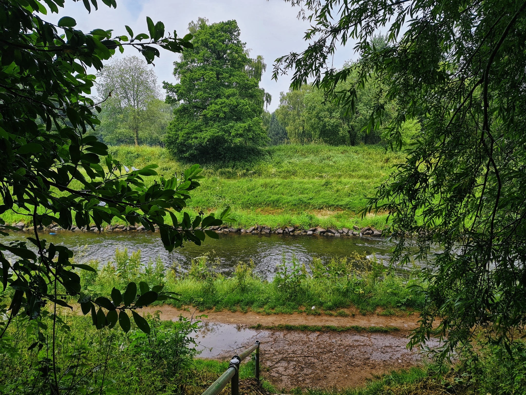 River Mersey, Manchester, England - My, River, Manchester, England, Nature, Longpost