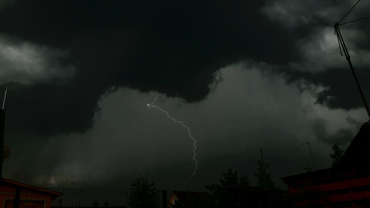 Storm - My, Thunderstorm, Nature, Lightning