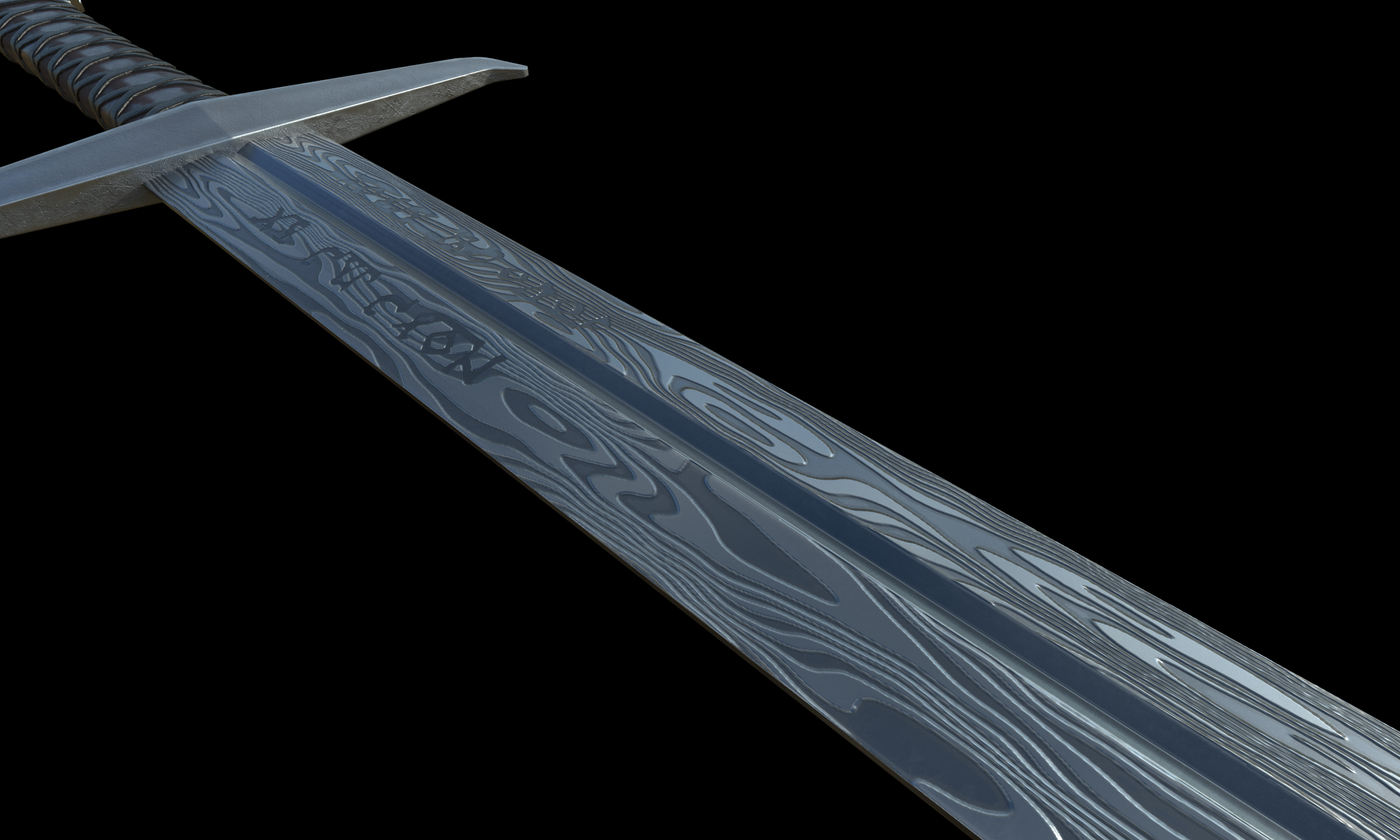 King Arthur: Legend of the Sword - My, Blender, King Arthur's sword, Excalibur