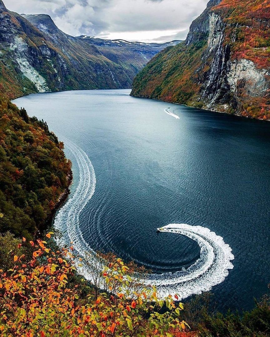 They say: beauty will save the world - Nature, Relaxation, beauty, Norway, GeirangerFjord