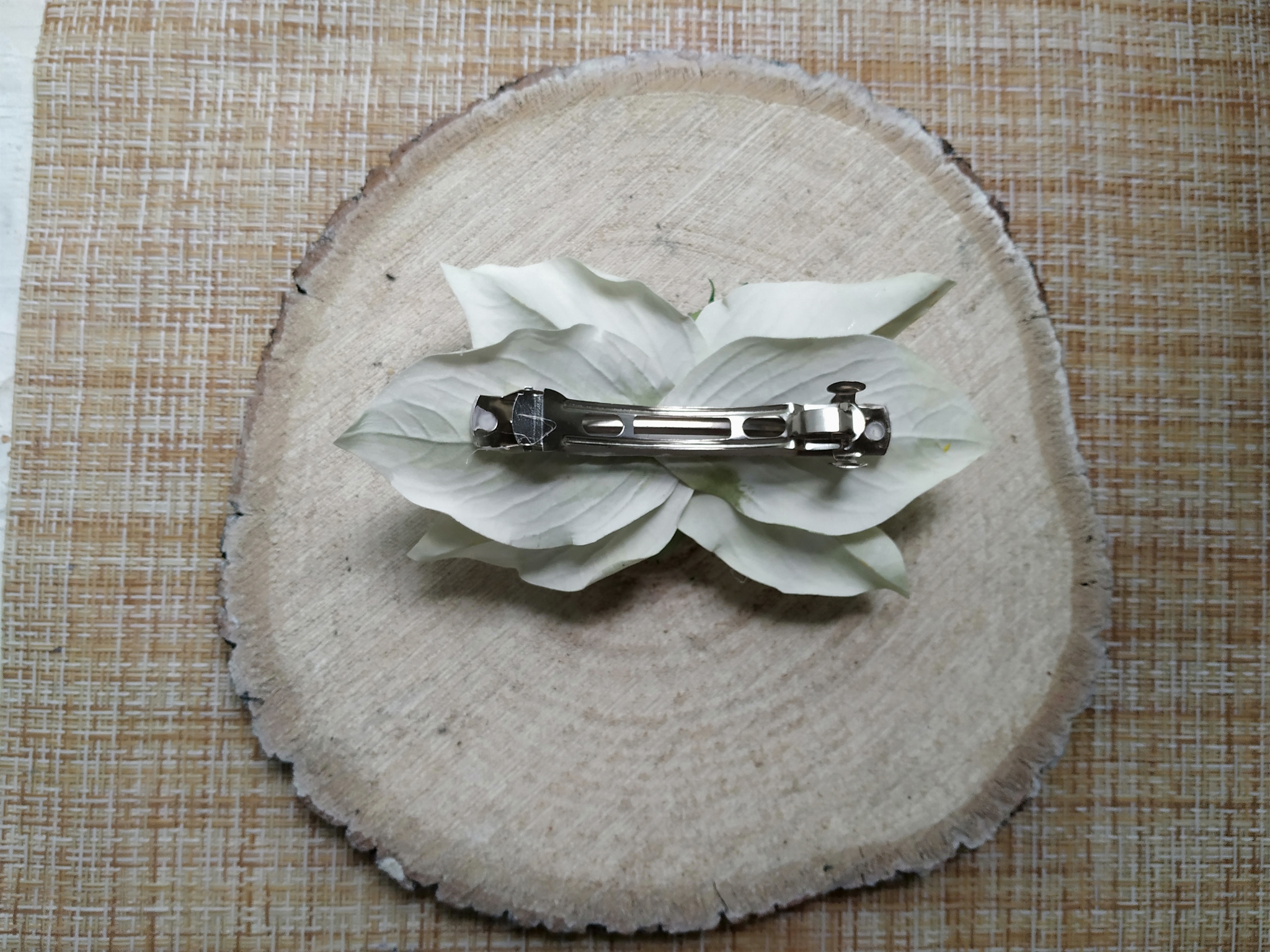 Hairpin tenderness - My, Needlework with process, Handmade, the Rose, Accessories, Longpost