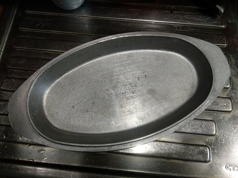 Cleaning an aluminum duck pan - My, Dirty dishes, Dishwashing, Longpost