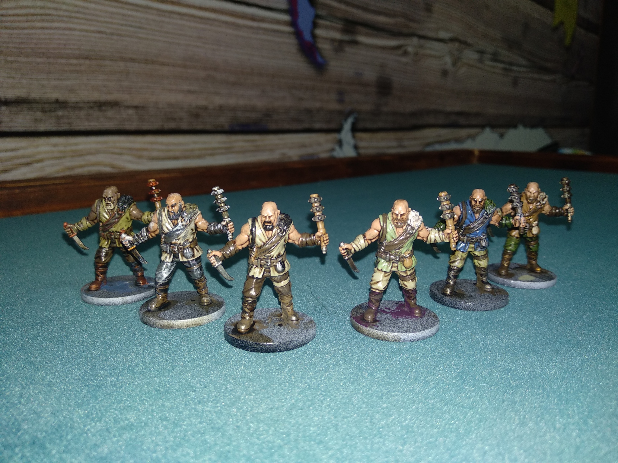 My first miniature painting! - My, Board games, With your own hands, Painting miniatures, Longpost