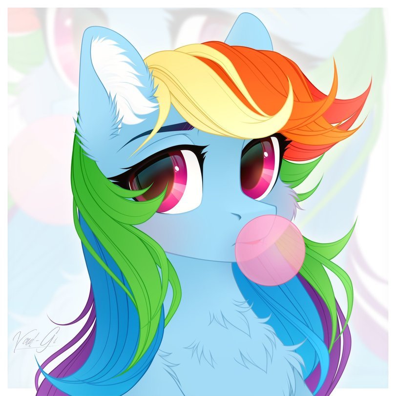 Rainbow - My little pony, Rainbow dash, Vird-Gi