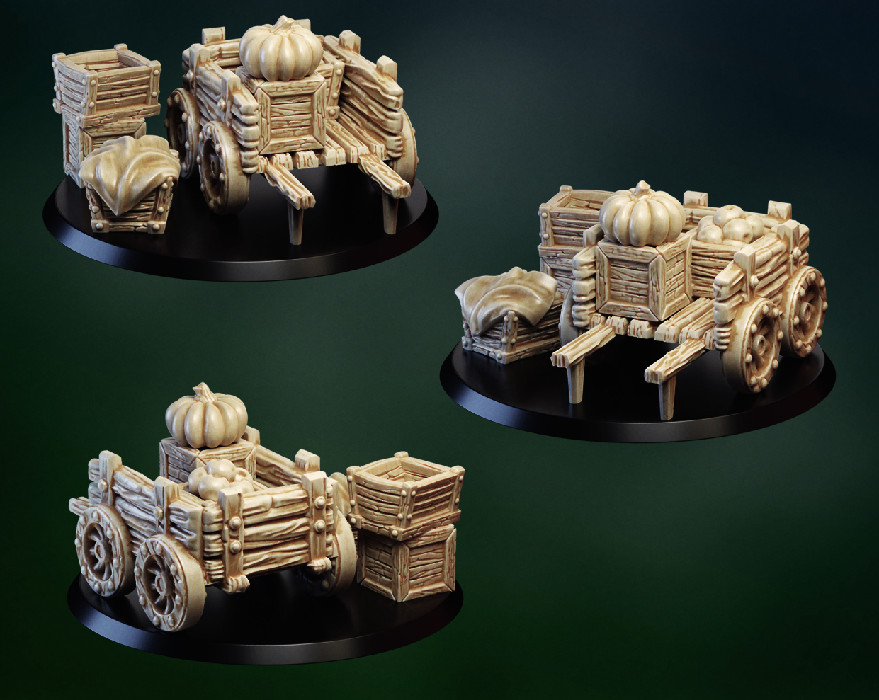 A few more miniatures and news about the set “For Natasha!” - My, 3D, Miniature, Terrane, Longpost