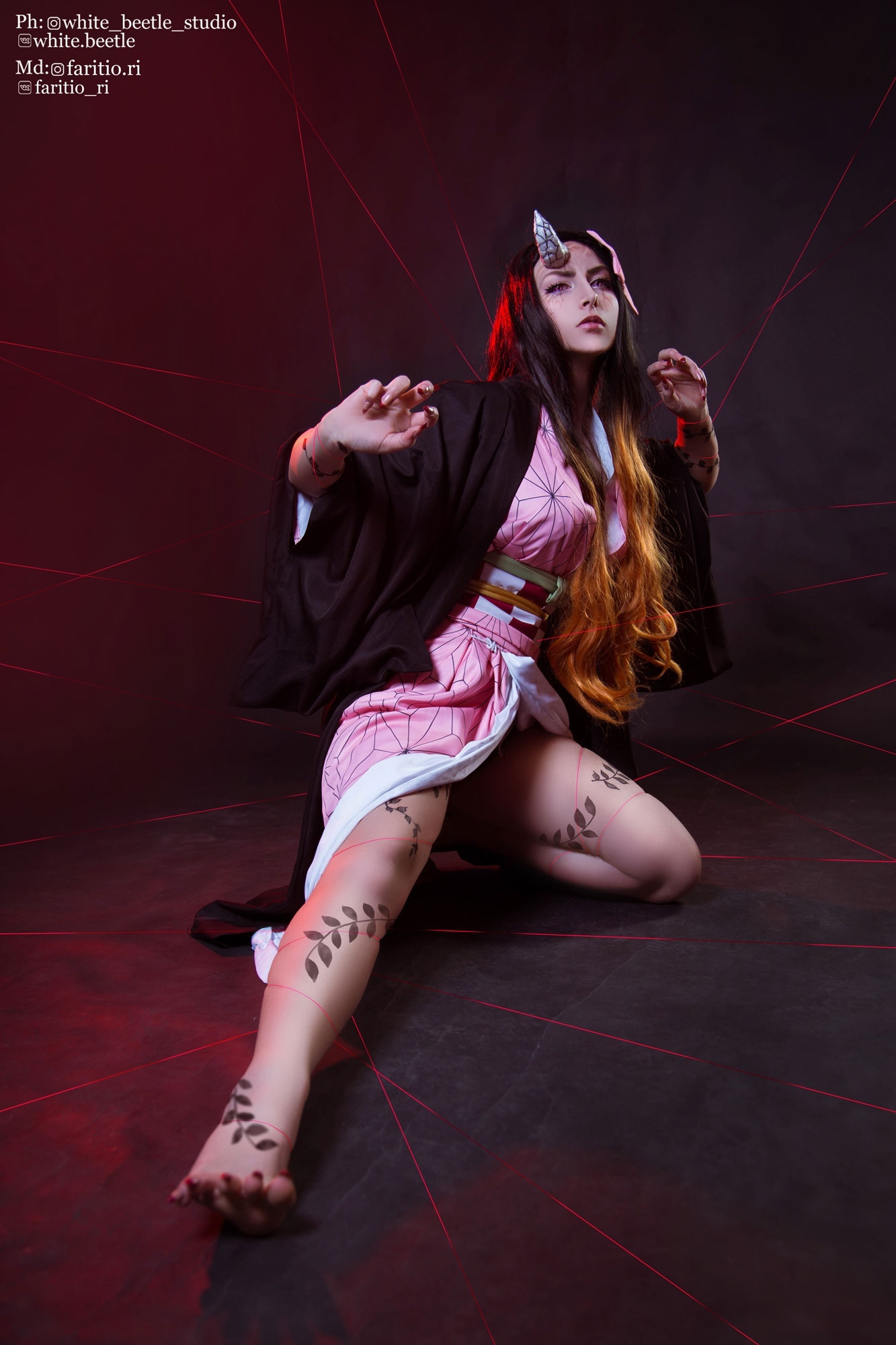 Demon Nezuko - Моё, Nezuko Kamado, Kimetsu no Yaiba, Косплей, Демон, Берсерк, Длиннопост