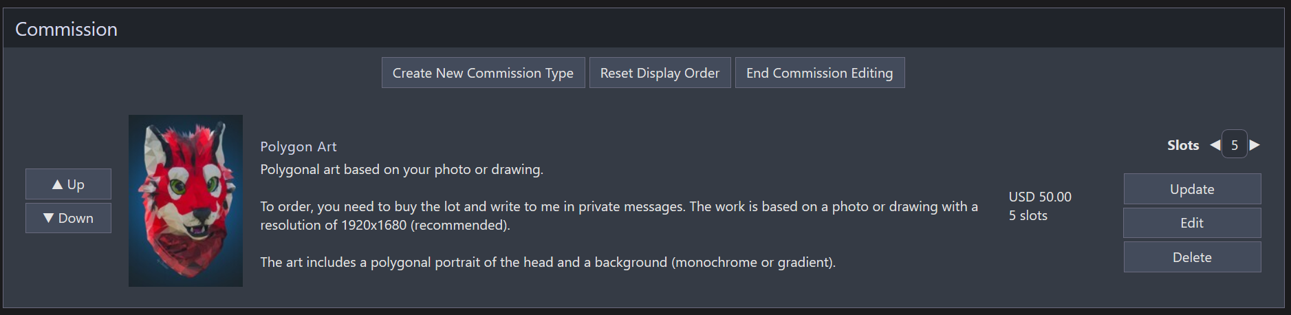 FurAffinity Guide - How to create Commissions - My, Order, Creation, Furry, Longpost, Hyde