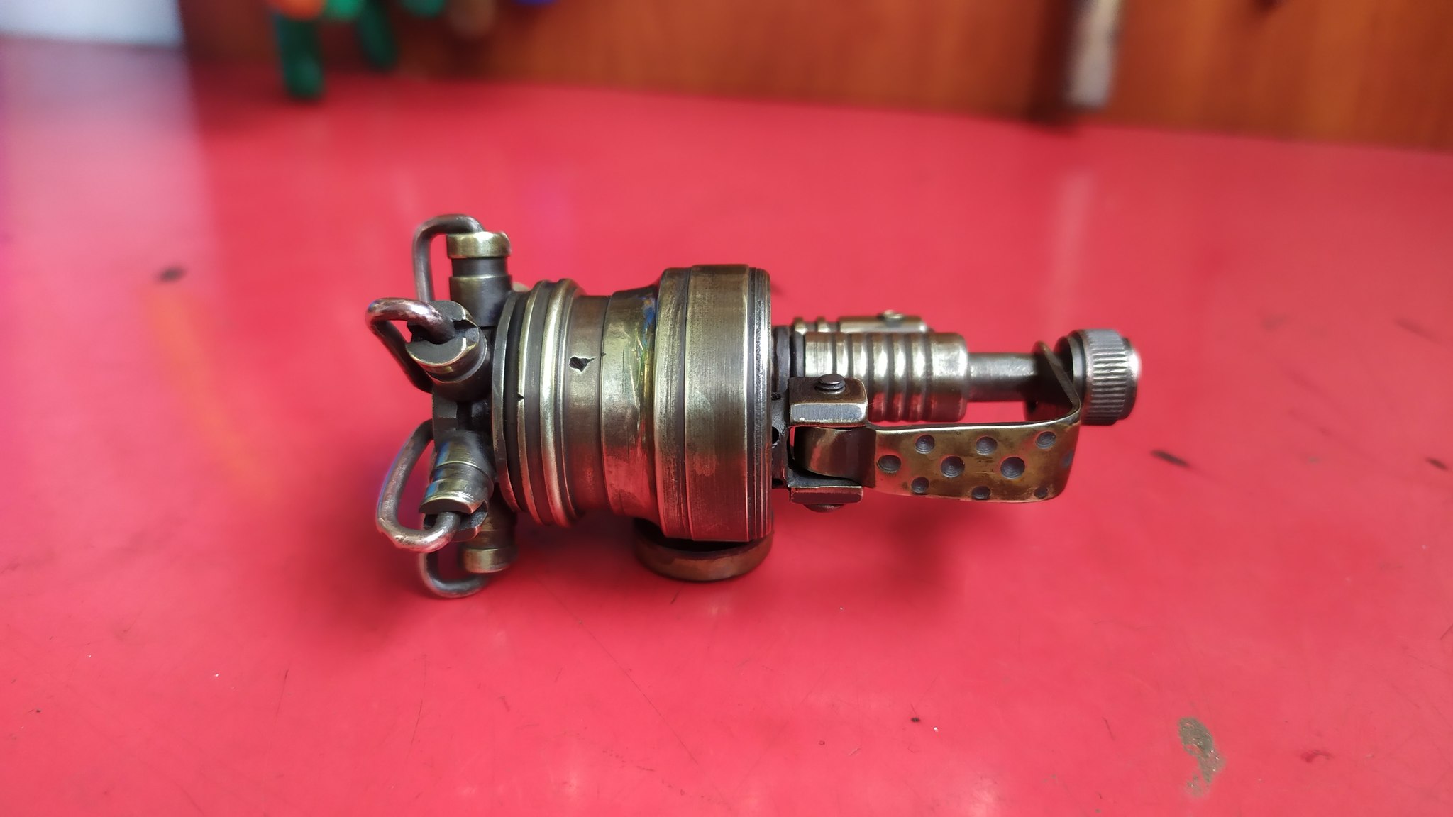 Post #7541093 - My, Steampunk, Steampunk lighter, With your own hands, Lighter, Video, Longpost