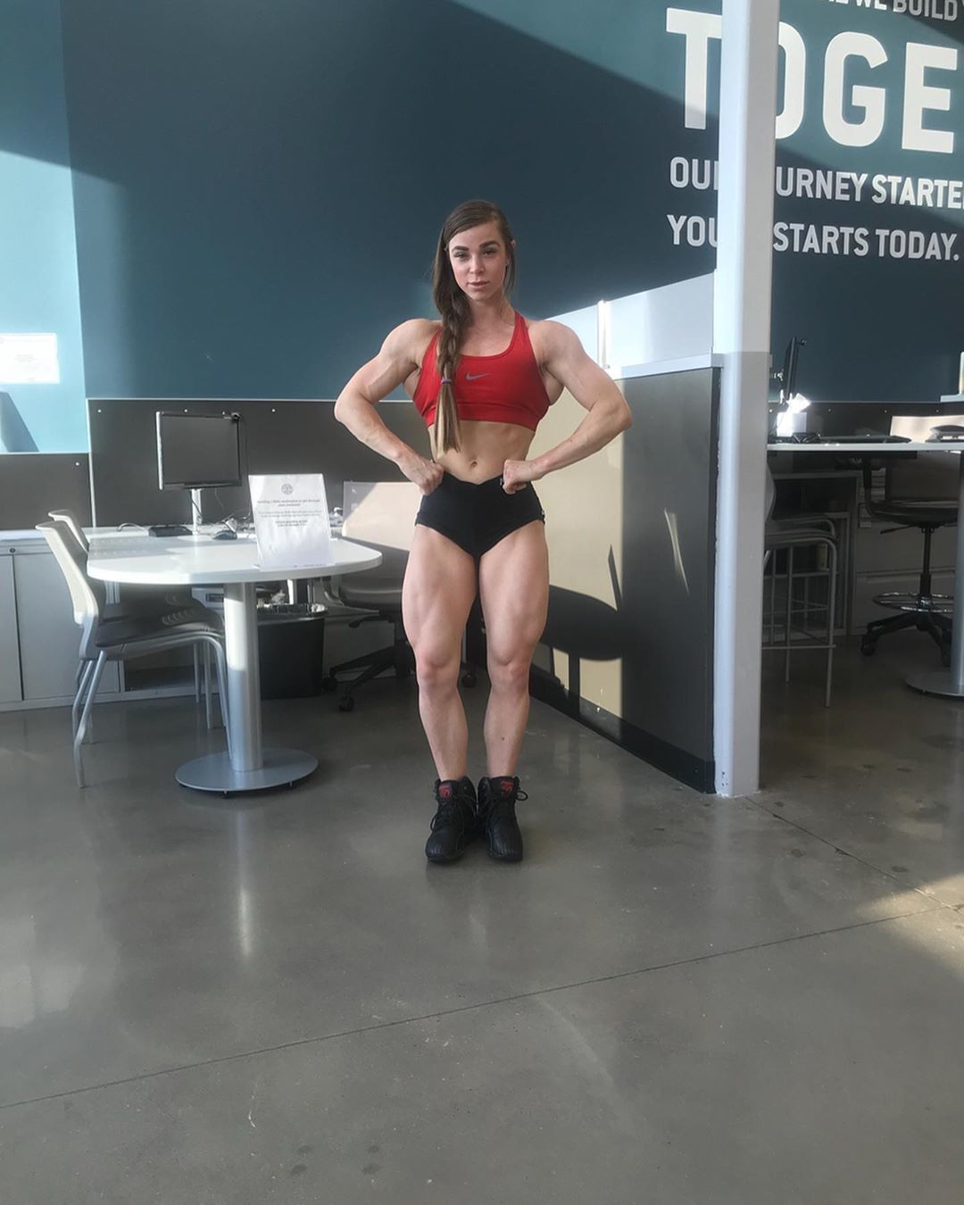 Morgan Payne - Strong girl, The photo, Girls, Sports girls, Body-building, Bodybuilders, Video, Longpost