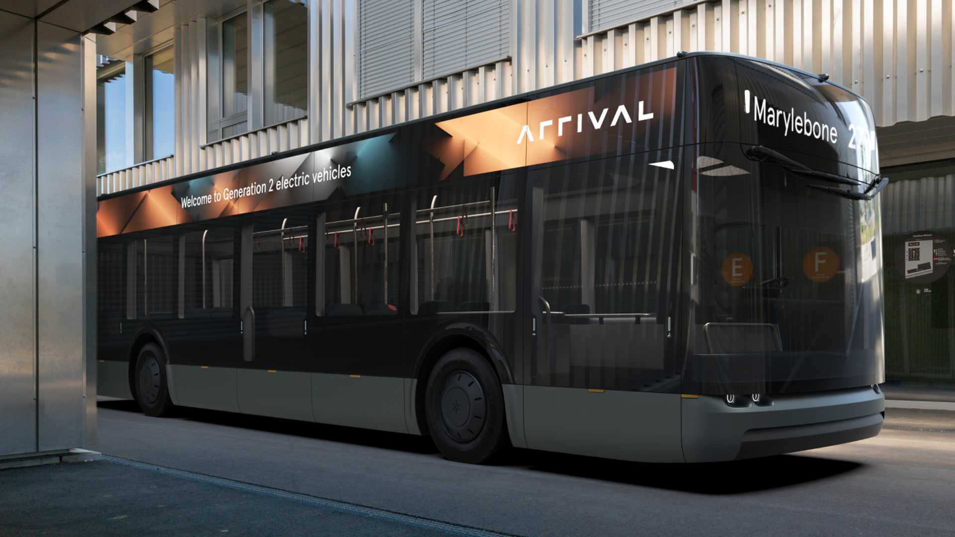 Futuristic electric Arrival bus - Electric bus, Electric Bus, Arrival, Electric car, Video, Longpost