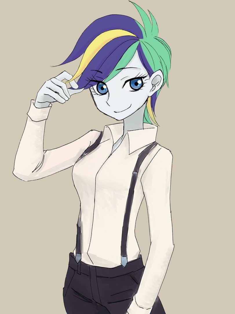 Пацанка Рэрити - Haibaratomoe, Rarity, My Little Pony, Хуманизация, Длиннопост