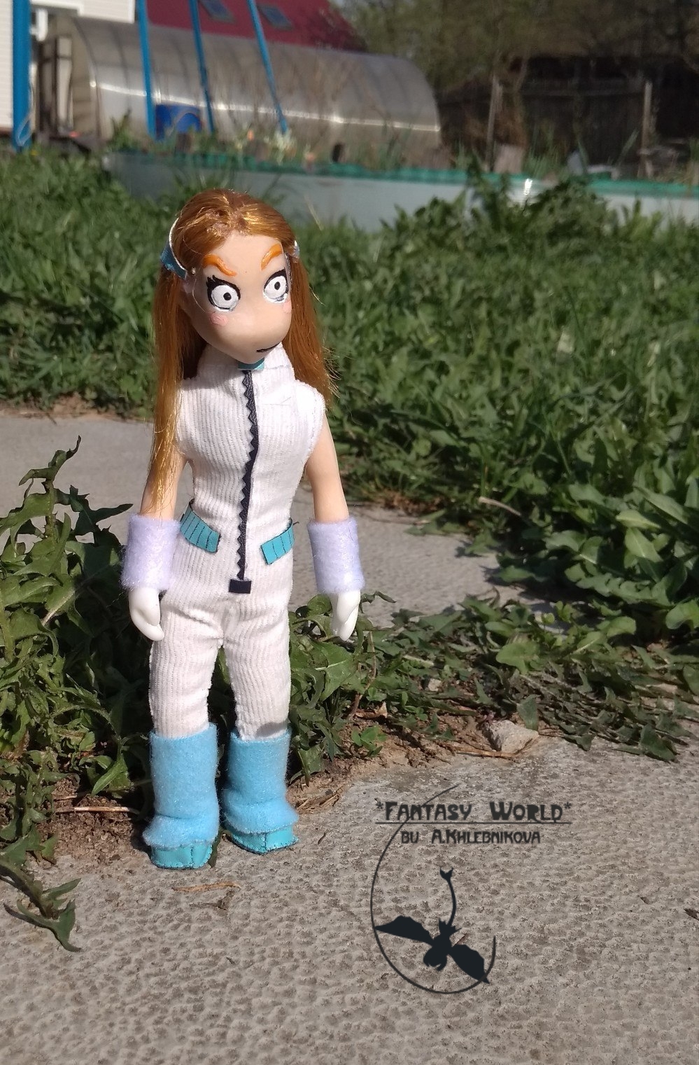 Deponia - My, Deponia, Rufus, Monogram, Computer games, Handmade, Creation, Longpost, Needlework without process, Figurines