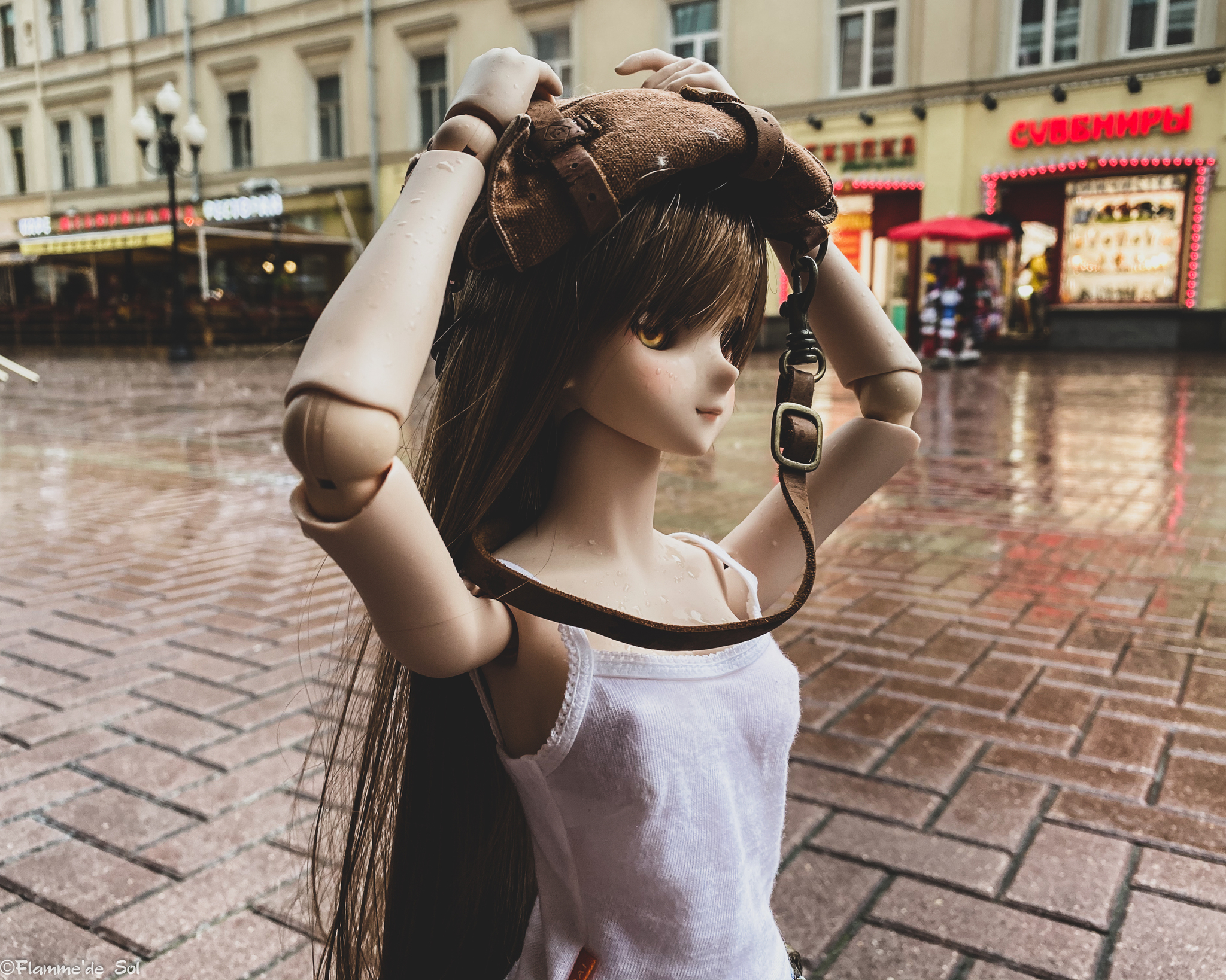 DollfieDream - Arbat, Asuna, rain #2 - My, Jointed doll, Dollfiedream, Yuuki asuna, The photo, Hobby, Anime, Longpost