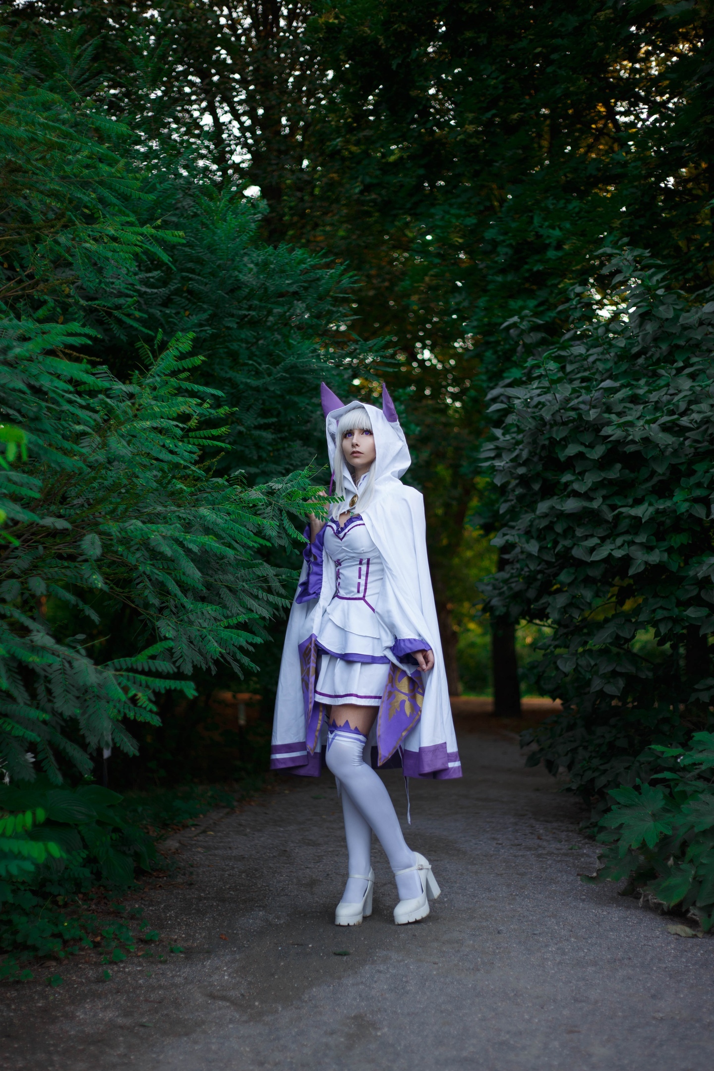 Emilia -Re:Zero.Cosplayer - Faritio.Photo by  White beetle
 - My, Russian cosplay, Cosplay, Re: Zero Kara, Emilia, Anime, Longpost