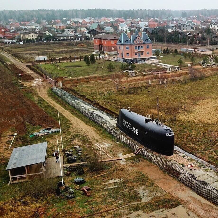 Памятник подводной лодке К-19 в Московской области - Подводная лодка, Памятник, Московская область, Длиннопост