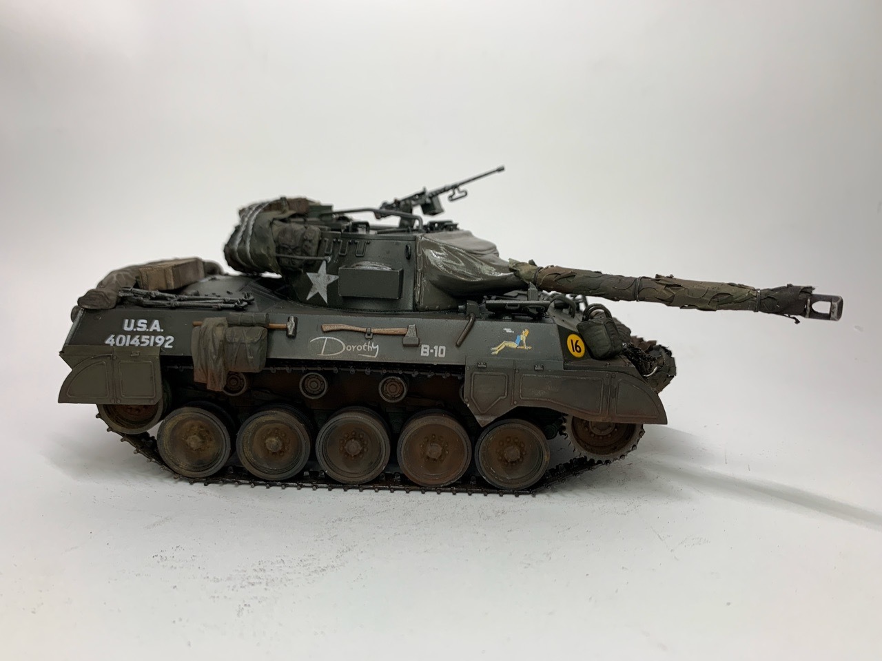 M18 Hellcat 1/35 scale from Academy - My, Tanks, Stand modeling, Rukozhop, Longpost