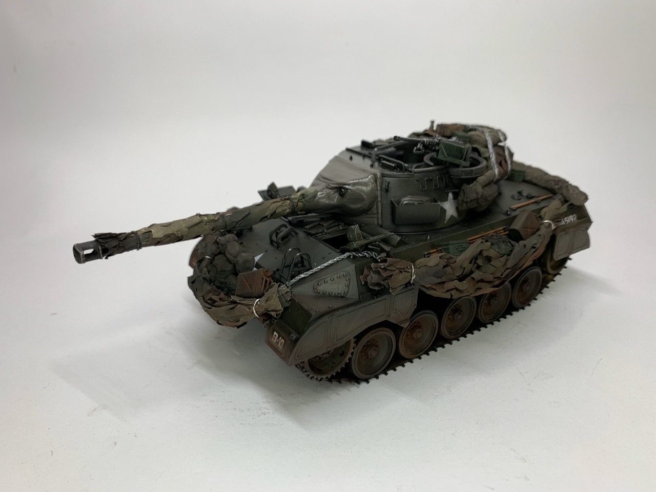 M18 Hellcat 1/35 scale from Academy - My, Tanks, Stand modeling, Rukozhop, Longpost