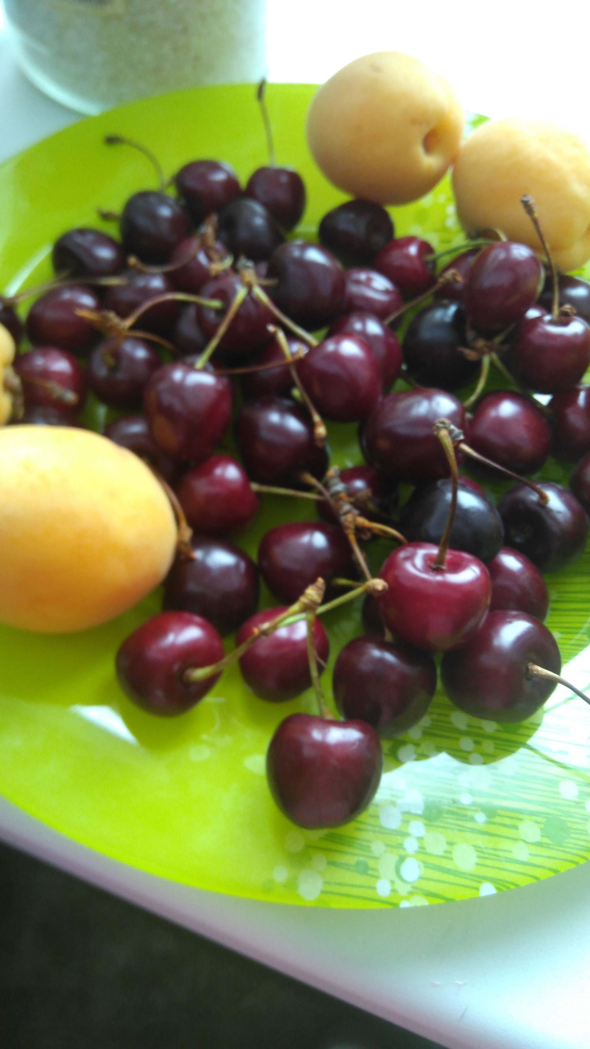 Appetizing - My, Food, Cherries, Apricot