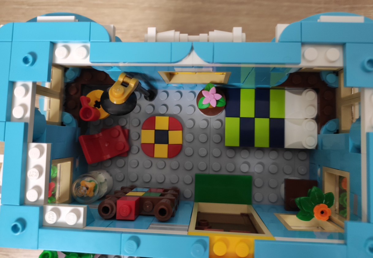 Remake of Lego set 31105 - My, Lego city, Longpost, Homemade, Constructor, Building, Lego