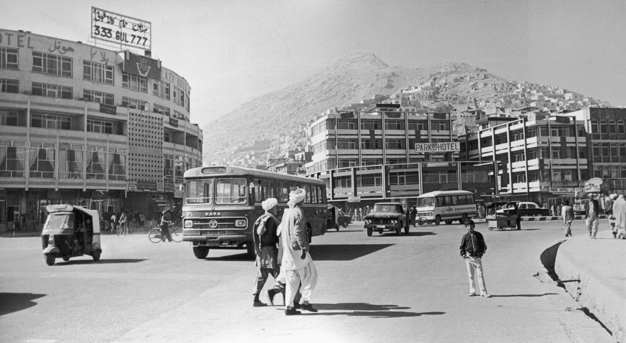 Afghanistan pre-war - Afghanistan, Kabul, The photo, Longpost, Black and white photo