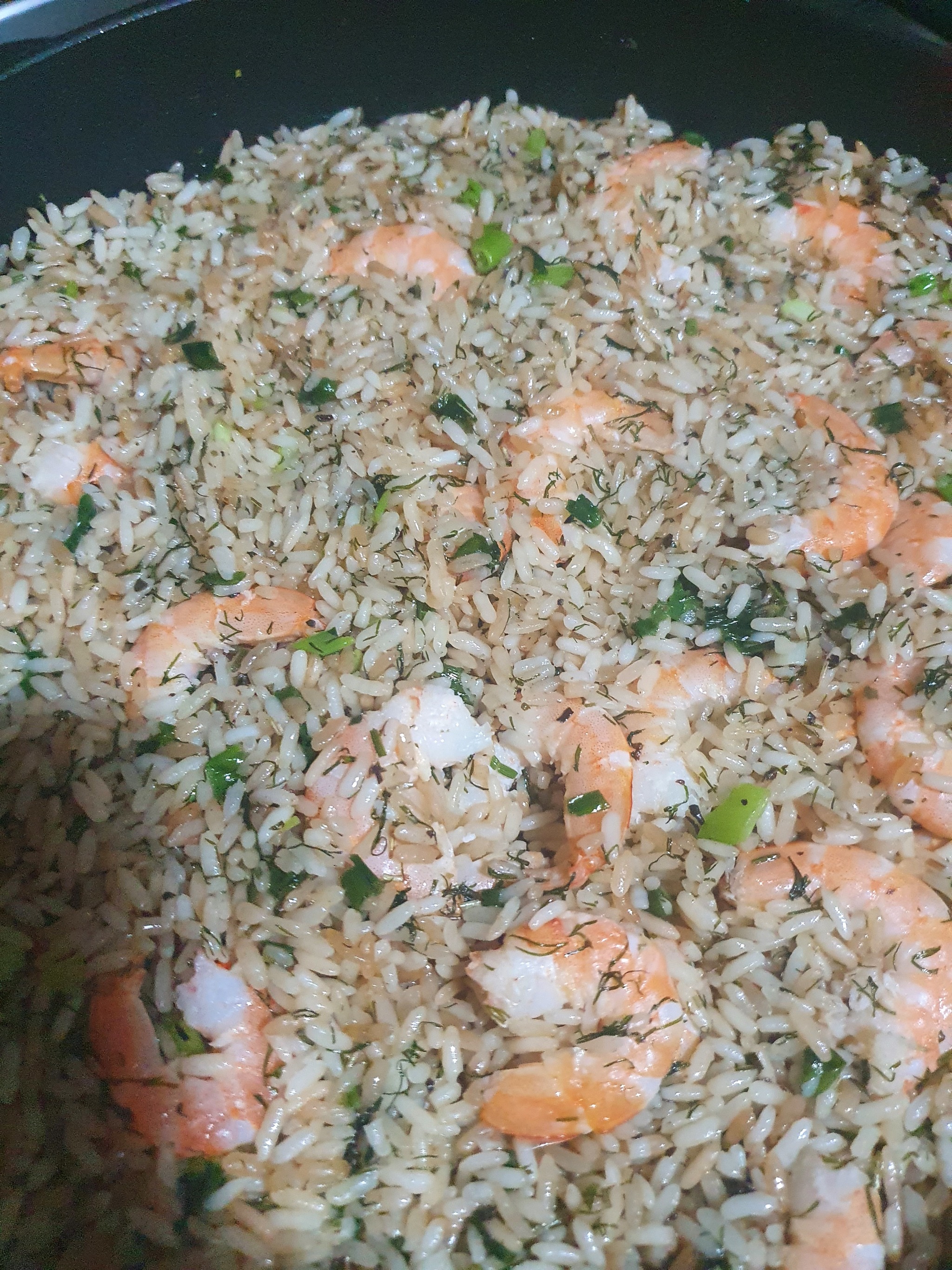 Fried rice with shrimp - My, Recipe, Preparation, Rice, Shrimps, The ways, Longpost, Cooking