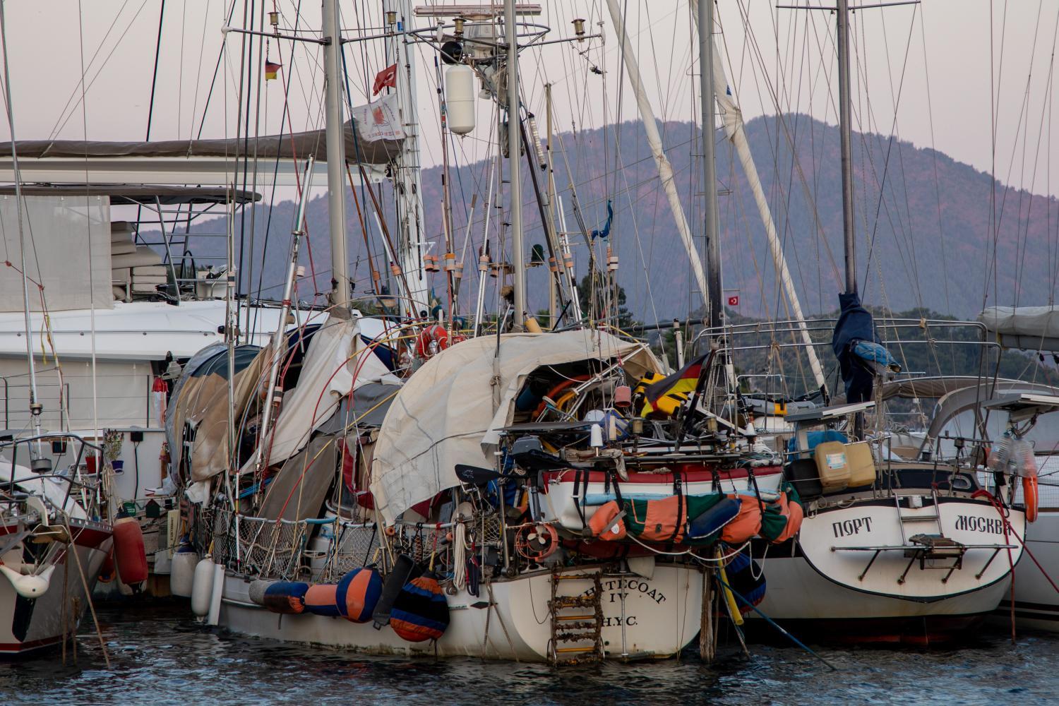 September 7-9, 2019: Sailing boat in Turkey. Part two: vessel rental and first passage - My, Marmaris, Sailboat, Turkey, Mooring, Sailboat, Longpost