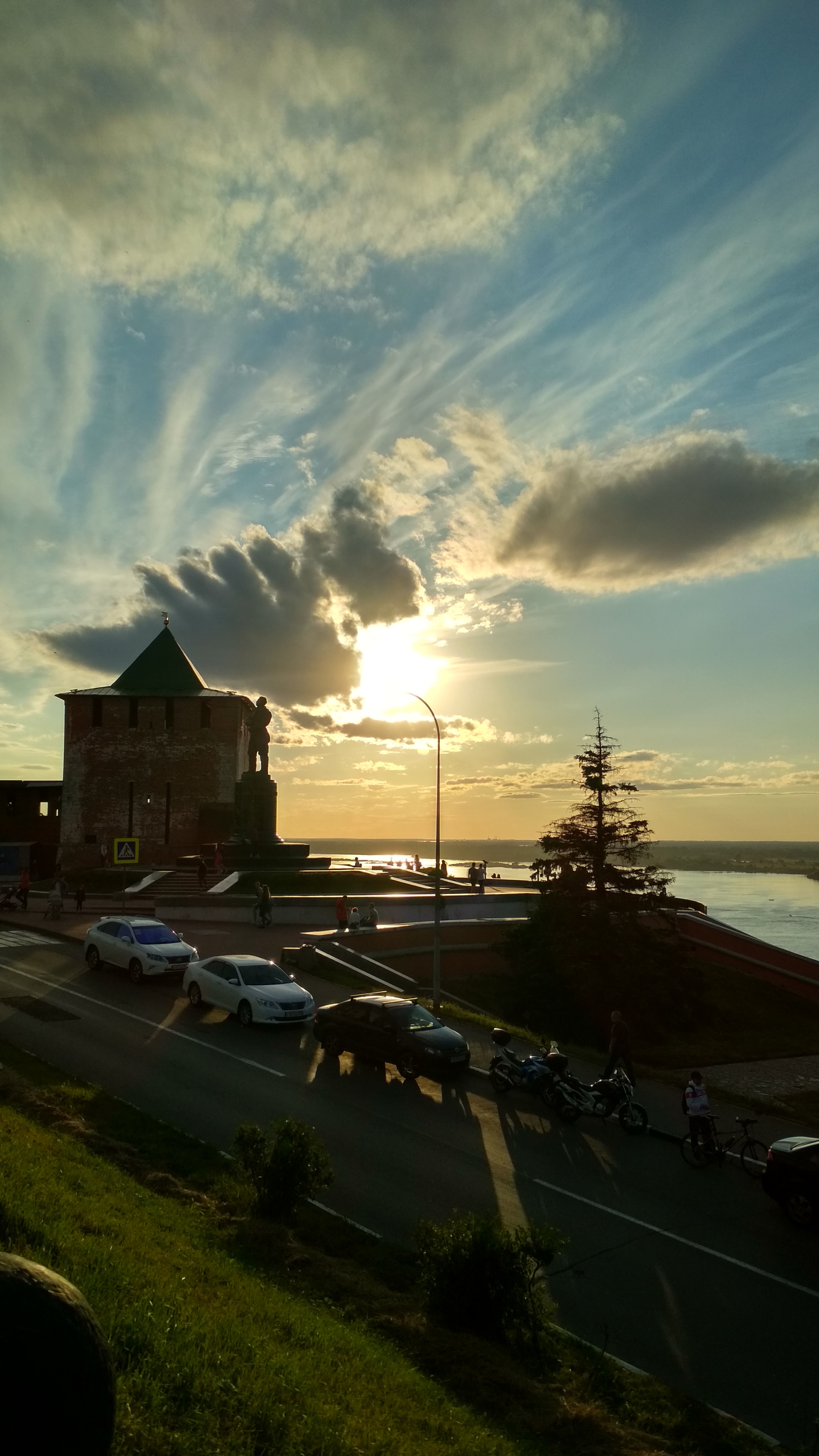 Nizhny Novgorod - the real capital of sunsets - My, Nizhny Novgorod, Sunset, Longpost