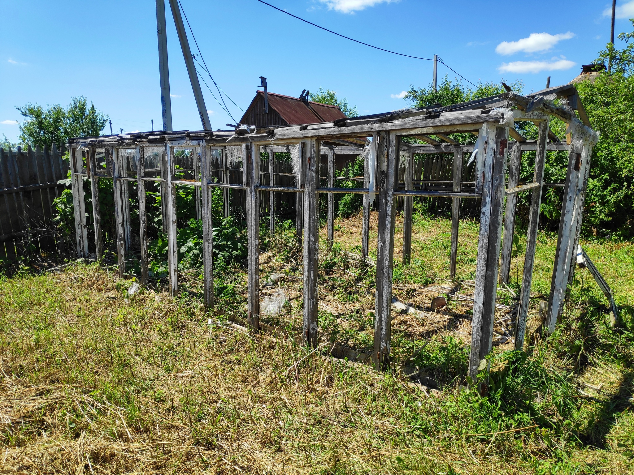 Vegetable garden/dacha “My lazy dacha” Part 5 “Photos, boards, two pins” - My, Dacha, Garden, Mat, Longpost