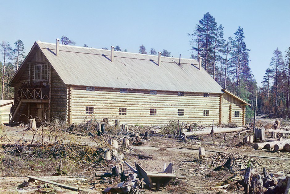 Our Wild West - Russian North, Russia, Railway, Murmansk, The photo, Prokudin-Gorsky, Longpost