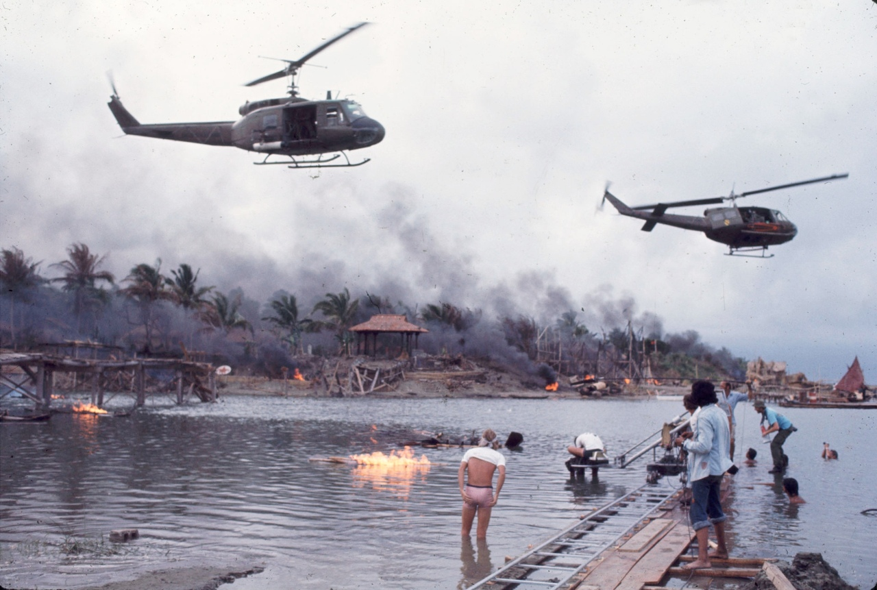 On the set of Apocalypse Now, 1979 - Movies, Filming, Apocalypse Now, The photo, Process, Longpost