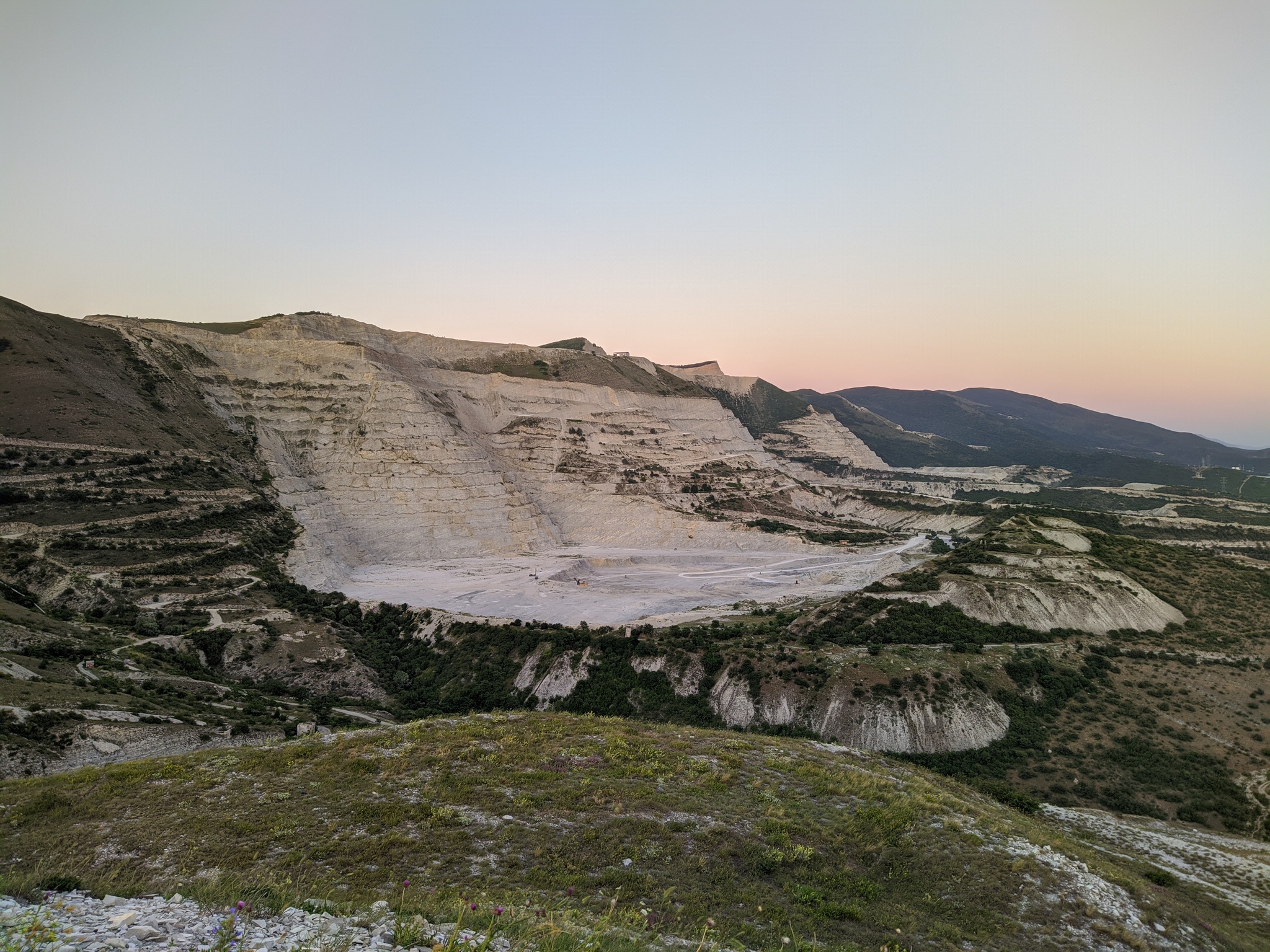 Walk around the outskirts of Novorossiysk - My, Google Camera, Nokia, Sunset, Novorossiysk, Longpost