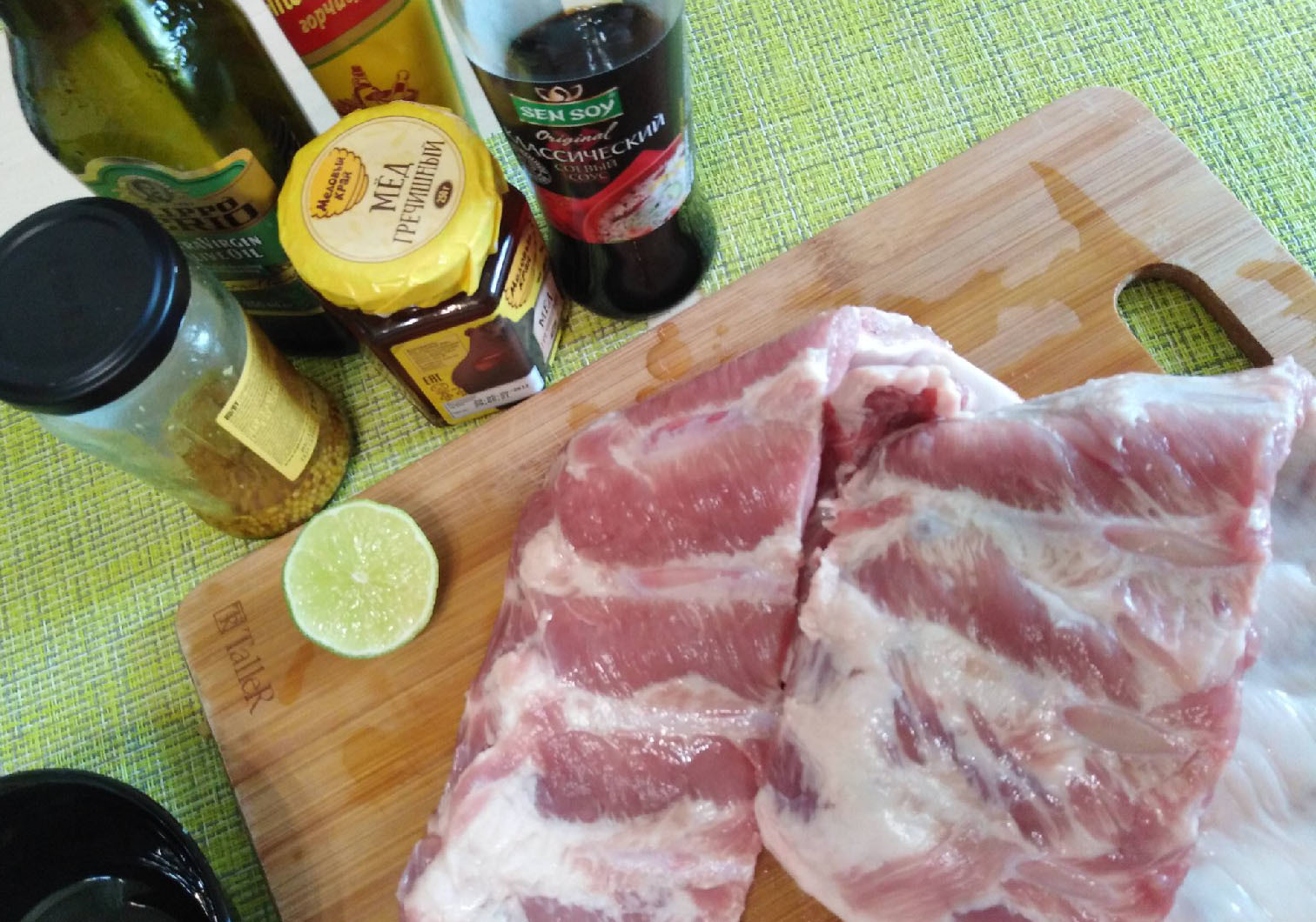 Honey ribs - My, Recipe, Cooking, Ribs, How to cook ribs, Food, Longpost, Meat