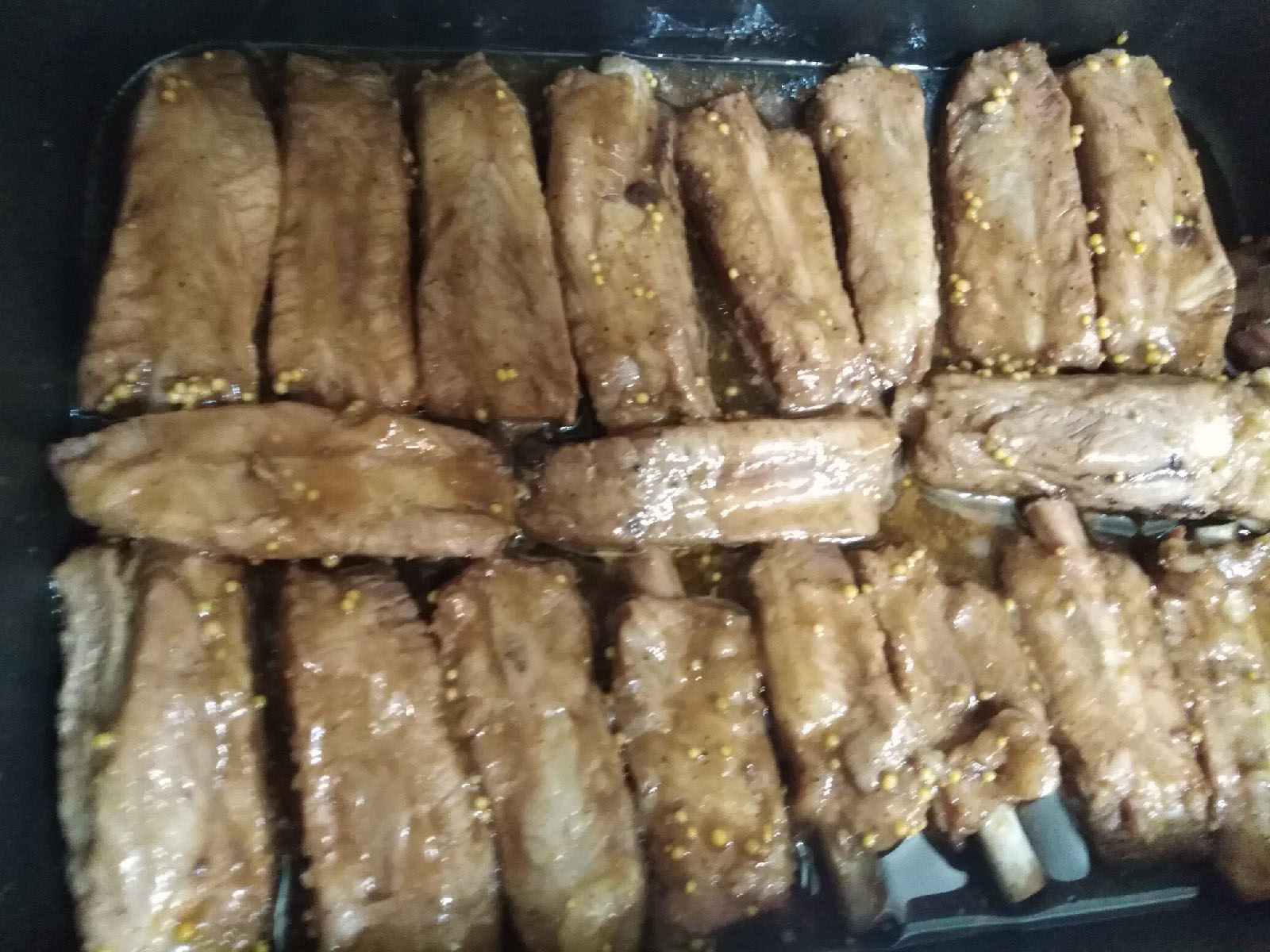 Honey ribs - My, Recipe, Cooking, Ribs, How to cook ribs, Food, Longpost, Meat