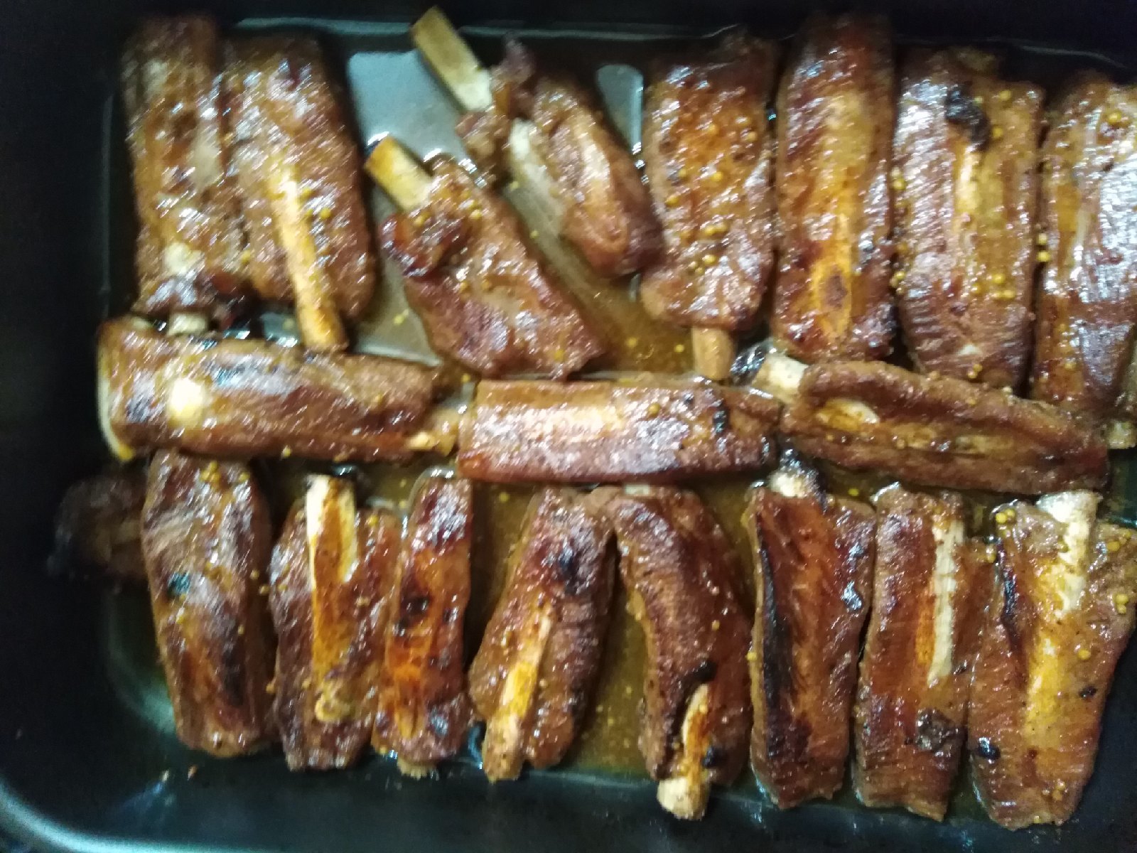 Honey ribs - My, Recipe, Cooking, Ribs, How to cook ribs, Food, Longpost, Meat