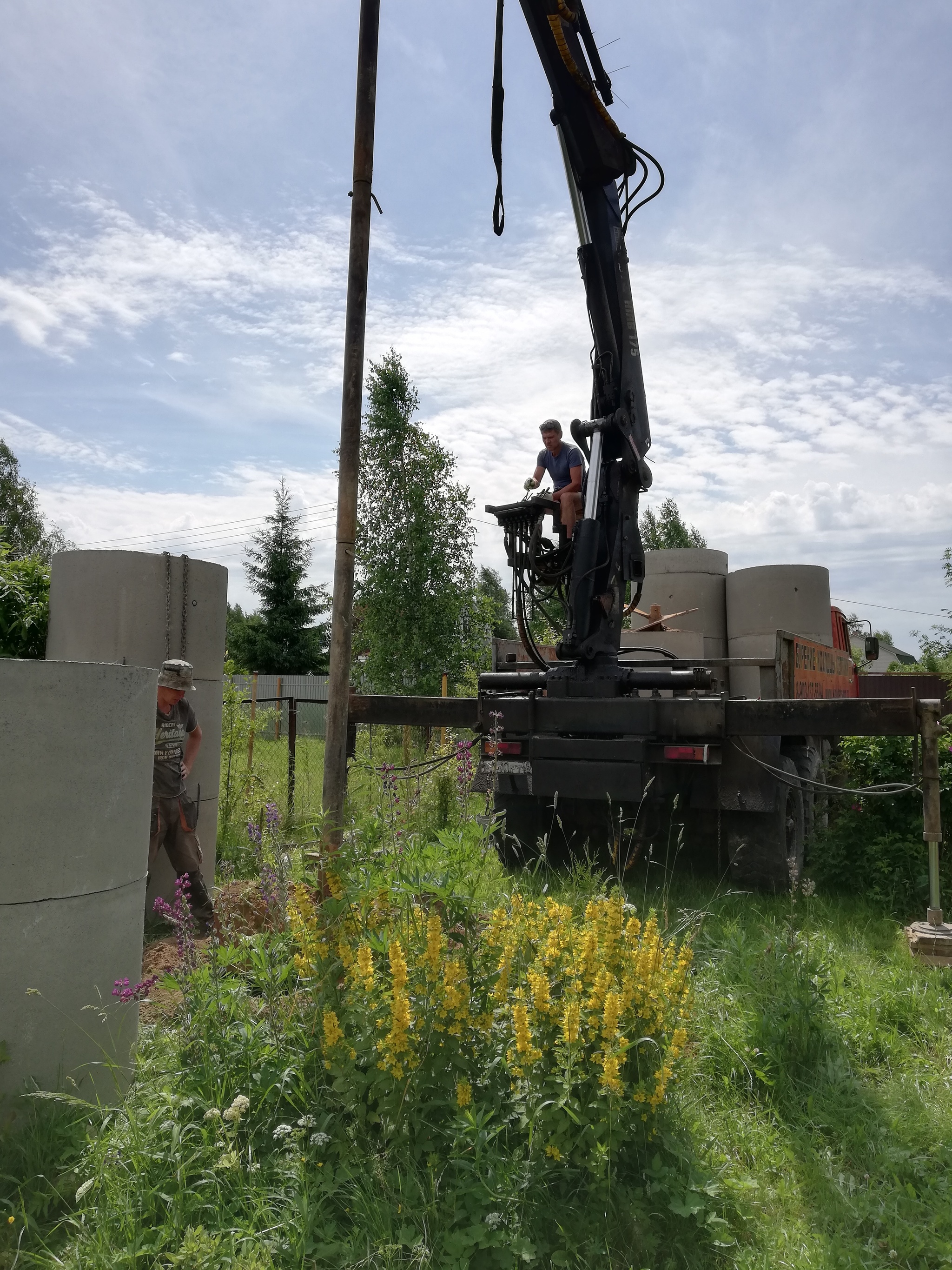 Digging a well - My, Well, Dacha, Drilling, Water, Longpost