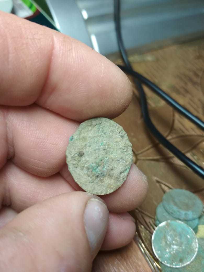 Did you find coins, are they valuable? You really need to clean them - Find, Rare coins, Ancient coins, Coins of Russia, Silver coins, Numismatics, Metal detector, Longpost