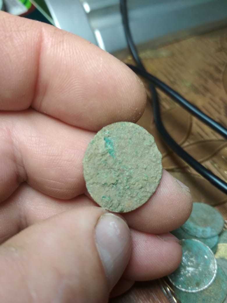 Did you find coins, are they valuable? You really need to clean them - Find, Rare coins, Ancient coins, Coins of Russia, Silver coins, Numismatics, Metal detector, Longpost