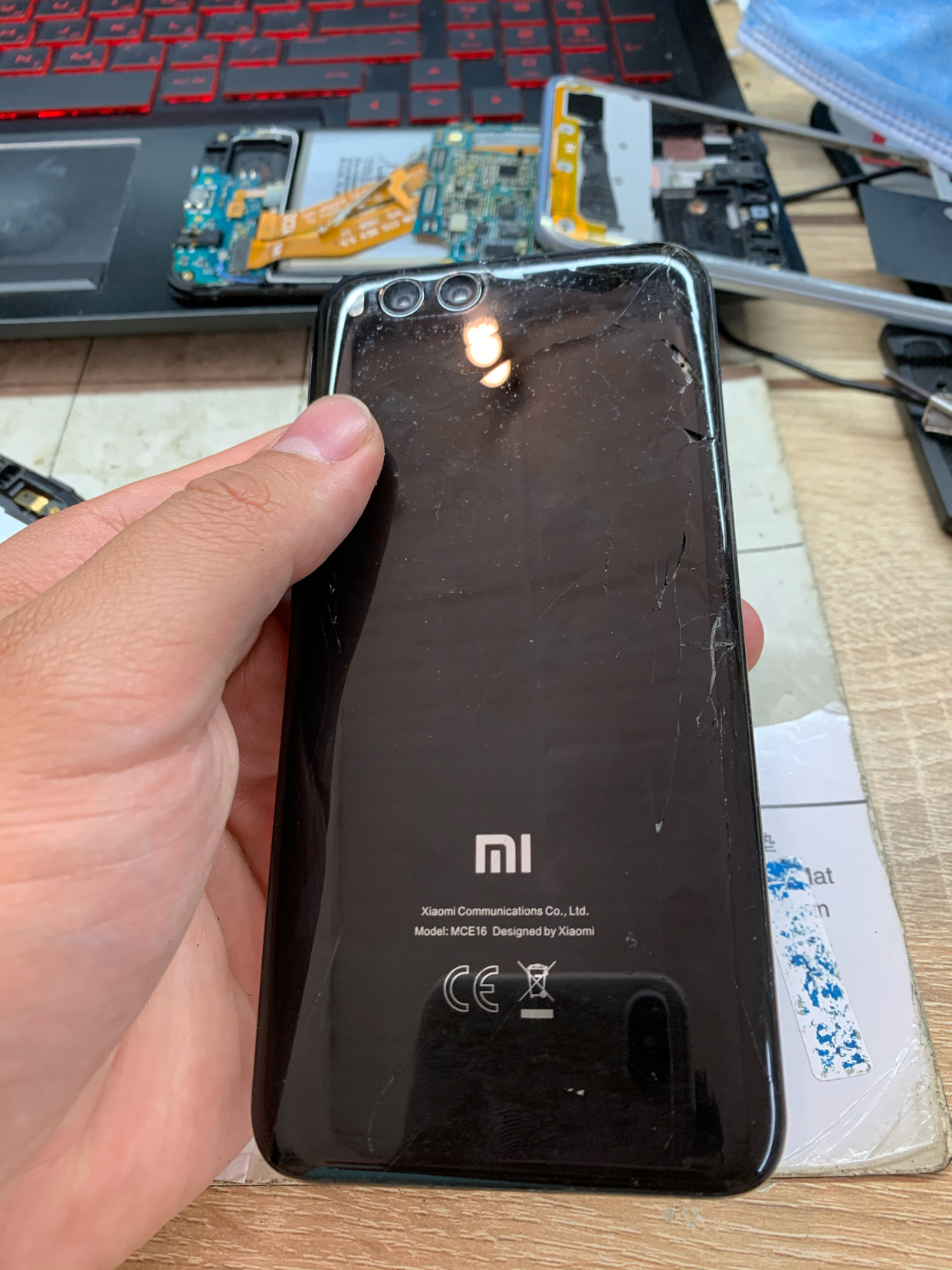 Воскрешение Xiaomi mi 6 - Моё, Xiaomi, Ремонт, Длиннопост