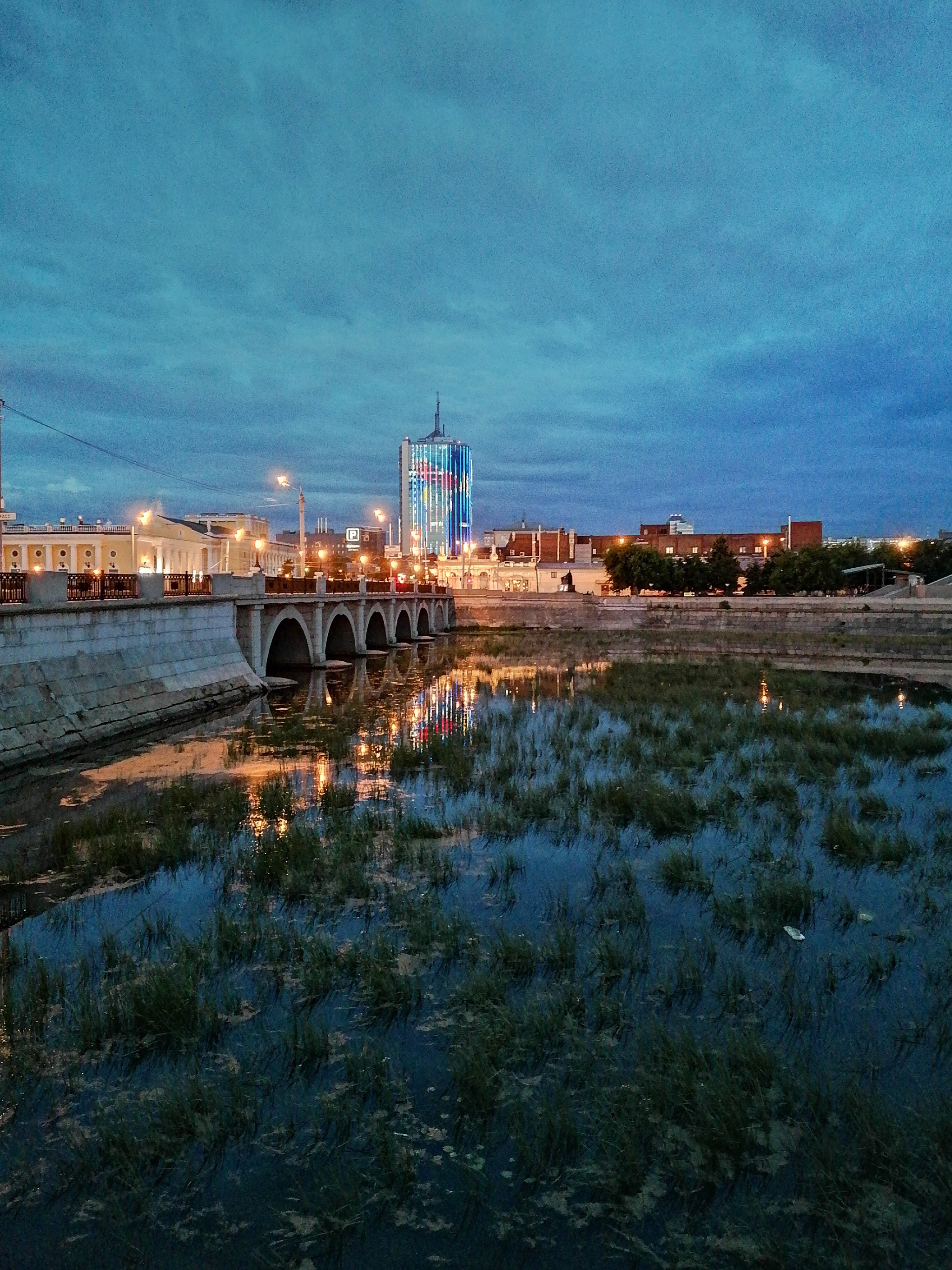 Partly cloudy - My, Mobile photography, Chelyabinsk, Kirovka