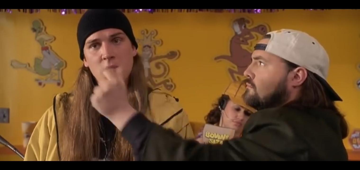 Everyone says that for the first time - My, Jay and Silent Bob, First time, Storyboard, Temptation, Promise, One time, Pick-up headphones, Longpost
