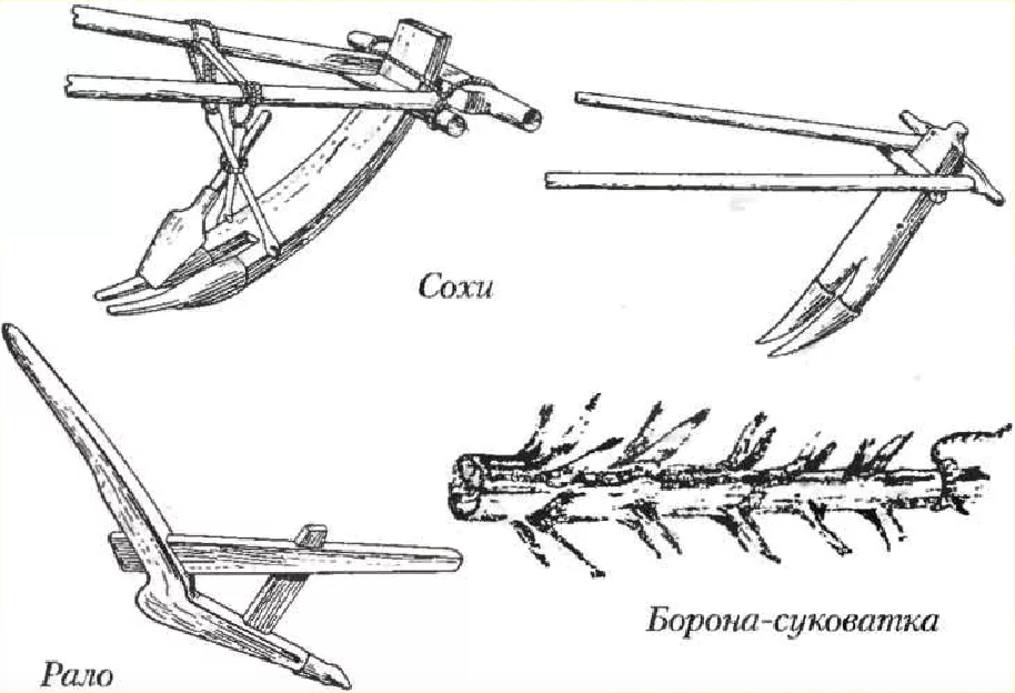 Плуг и борона картинки