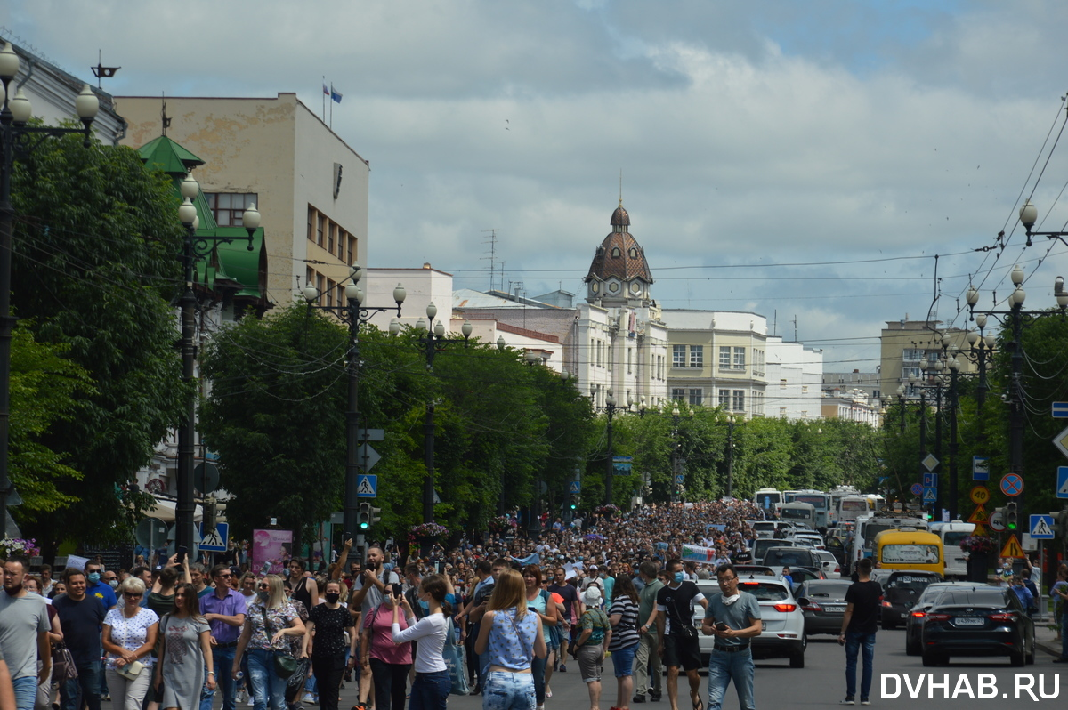 Tens of thousands of people came out in support of Furgal - Sergey Furgal, Rally, Khabarovsk, Khabarovsk region, Video, Politics