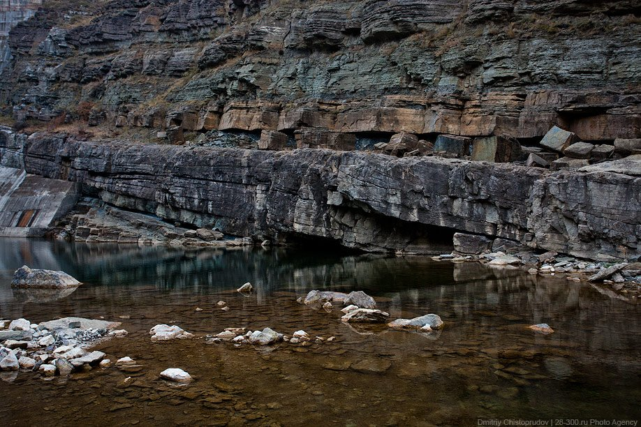 Miatlinskaya hydroelectric power station on the Sulak River - Dagestan, Hydroelectric power station, Dam, The photo, Longpost