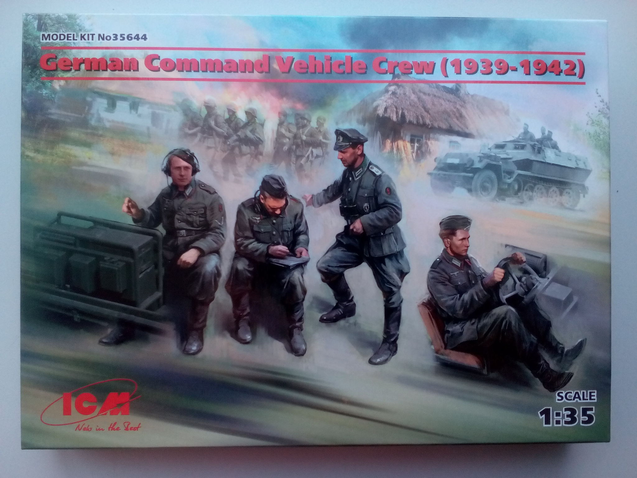 Operation Schwein. Stage 4. Figures (1/35 ICM and Star). Assembly Notes - My, Stand modeling, Prefabricated model, Assembly, Painting, Hobby, Figurines, The Second World War, Wehrmacht, Longpost